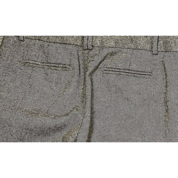 Banana Republic Pants Wide Leg Dress Slacks Martin Fit Tweed Wool Blend Women 10 - Picture 3 of 6